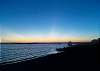 sunset on East Bay