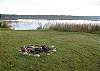Waterfront firepit