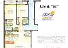 Cupecoy Condominium rental - FloorPlan Photo - E5 floor plan
