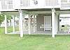 Relax under the shade with a porch swing and hammock.