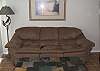 Living area w/ sleeper sofa