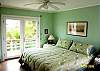 Master bedroom in Main House with King Size Bed