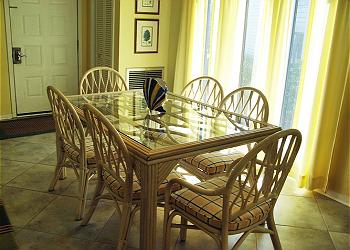 Wild Dunes Condominium rental - Interior Photo - Dining Area