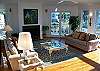 Sullivan's Island House rental - Interior Photo - Living Room