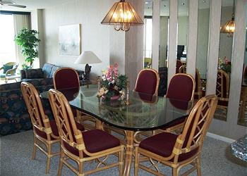 Wild Dunes Condominium rental - Interior Photo - Dining Area
