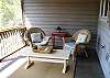 Dewees Island House rental - Interior Photo - Screened Porch off Master Bedroom