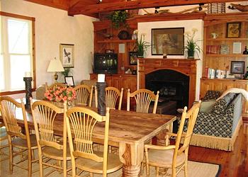 Dewees Island House rental - Interior Photo - Living Room and Dining Area