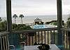 Wild Dunes Condominium rental - Interior Photo - Porch with View