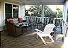 Sullivan's Island House rental - Interior Photo - Screened Porch