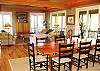 Dewees Island House rental - Interior Photo - Living Room and Dining Area