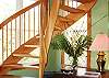 Dewees Island House rental - Interior Photo - Spiral Staircase to Loft Bedroom
