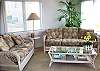 Tidewater I 104- Great End Unit with Wicker Furnished Screened Porch