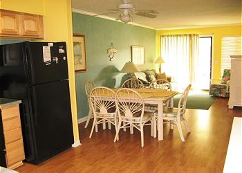Isle of Palms Condominium rental - Exterior Photo - Living Room and Dining Area