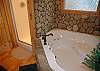Master bath with shower and Jacuzzi