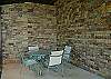 Lower patio