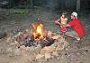 Roast Marshmellows or Relax by the Firepit
