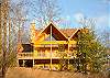 Cozy New Cabin nestled on 5 Acres, Year Around Mtn Views, WIFI