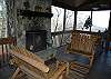 Porch with Fireplace