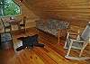 Loft with Game Table and Full size Futon Sleeper/Couch