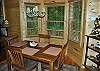 Dining Table for 4 and extra seats at Bar