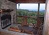 Fireplace porch