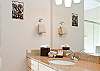 Plush Towels and Hair Dryer in Each Bathroom
