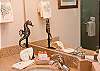 Beautiful Decor Graces this Master Bathroom