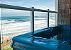 Relax in Your Private Hot Tub Watching the Tide Come In