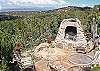 Outdoor Fireplace & Sitting Area