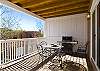 Deck with grill