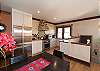 dining and kitchen areas