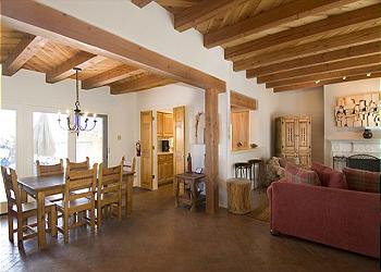 Dining and Living areas