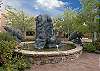 Fountain at the clubhouse