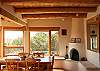 Dining Room w/ Fireplace