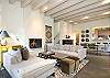 Contemporary 3-story condo- near Plaza & Canyon rd, patio, fireplace