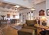 Living room into Dining area