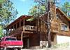 3 bedroom log cabin with great views