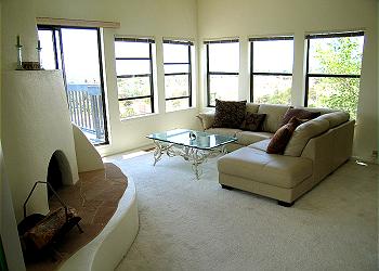 Sitting room in master bedroom