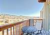 Deck with city views