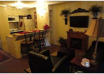 Living Area and Kitchen