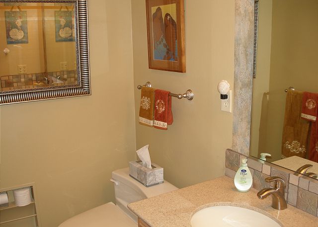 Newly remodeled bathroom