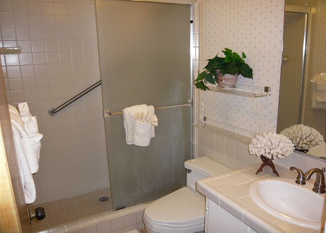 Bathroom off the hall.