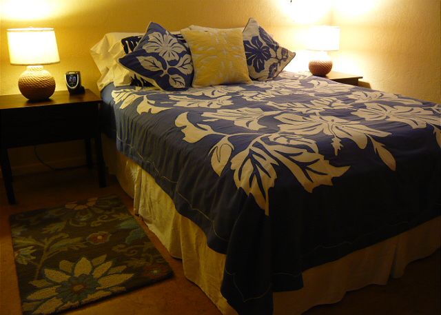 Bedroom With A Queen Bed