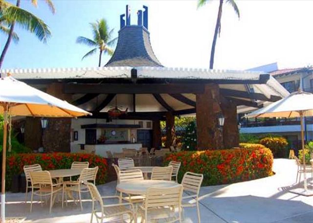 Cabana setting where fresh coffee and an ocean view await you da