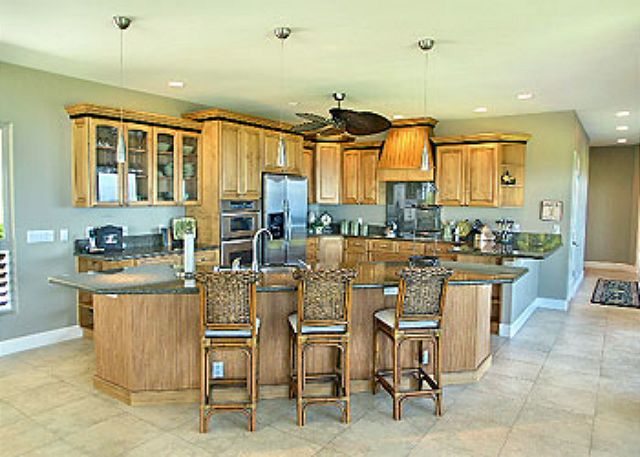 Kitchen view from the Living Room