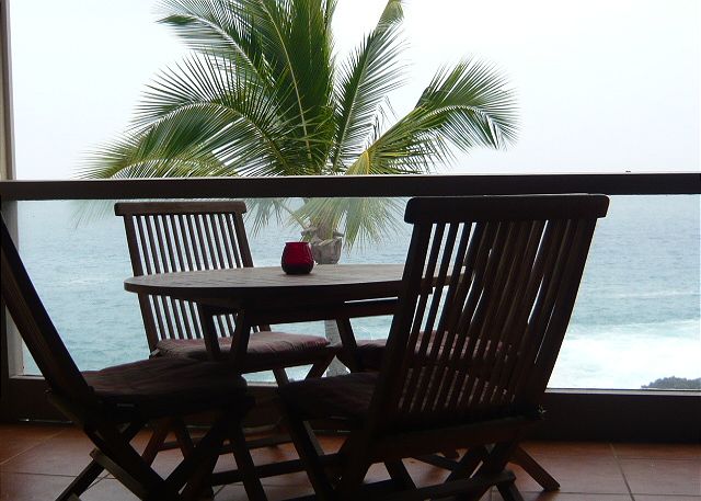 Coastal view from this large lanai.