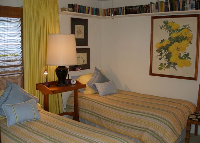 Second bedroom with twins