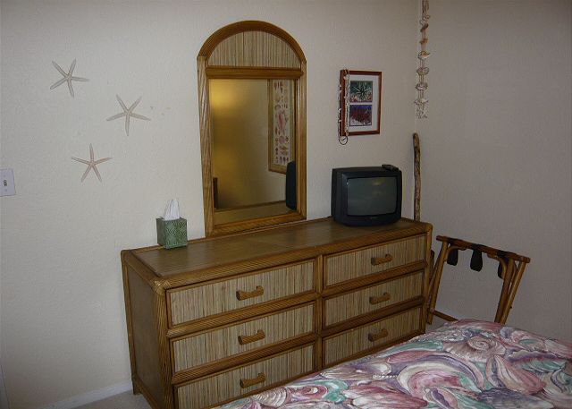 Dresser in the bedroom