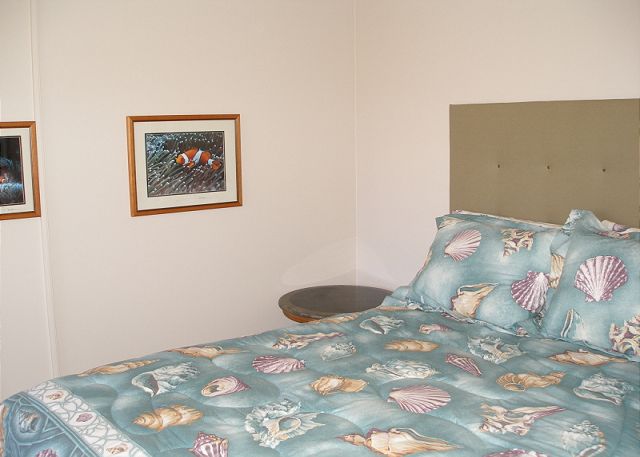 Upstairs Bedroom with a Queen Bed