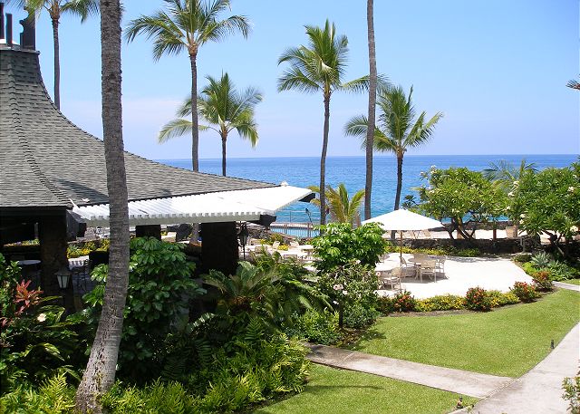 Beautiful ocean view from the lanai